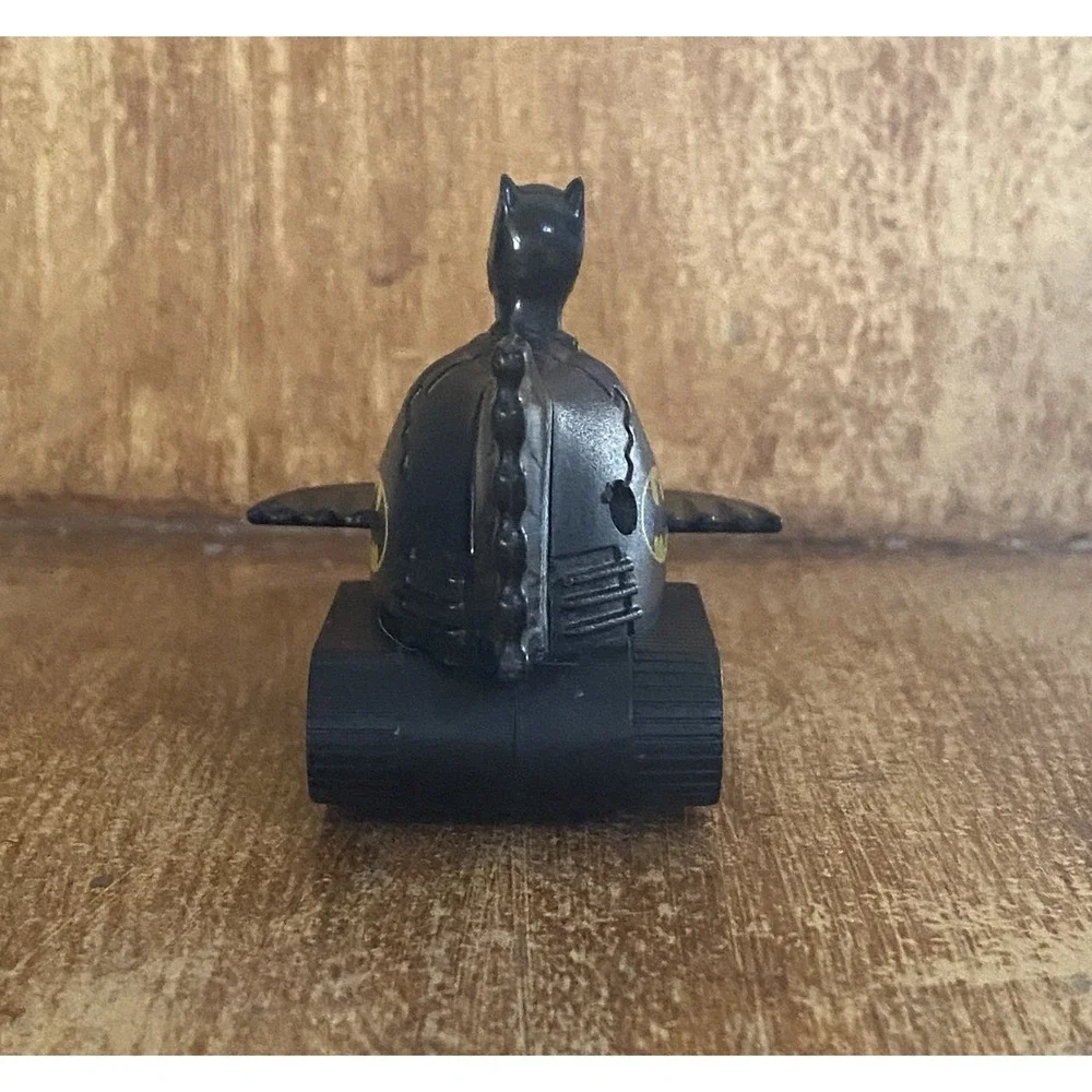 1991 Batman Returns x McDonald's x DC Press & Go Batmobile - Friction Toy Car‎